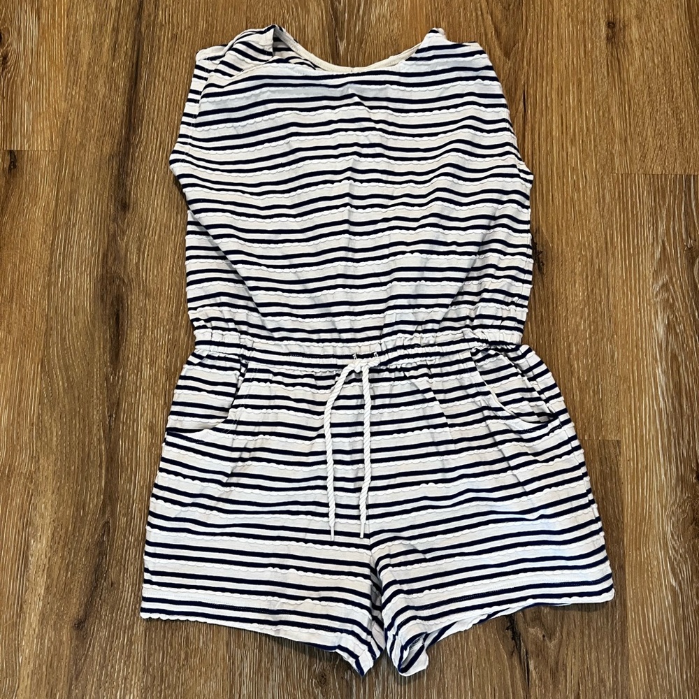 Janie and Jack one piece with pockets size 8